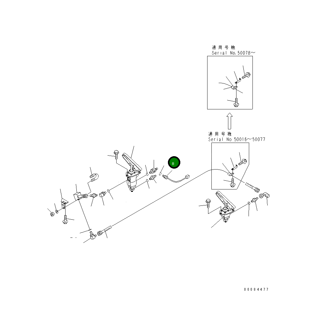 Кольцо уплотнительное (O-Ring) 415-62-11560 Komatsu