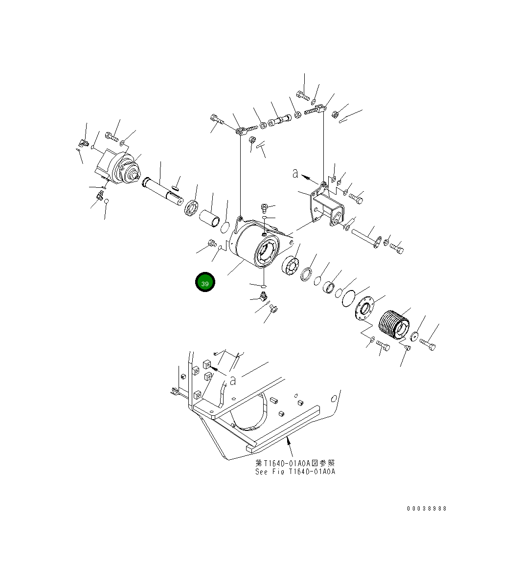 Кольцо уплотнительное (O-Ring) 07002-21023 Komatsu