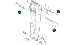 Крышка 21T-919-7330 Komatsu