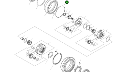 Кольцо уплотнительное (O-Ring) V2180-1217D174 Komatsu