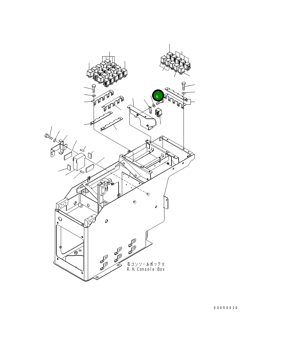 Болт 01010-80608 Komatsu