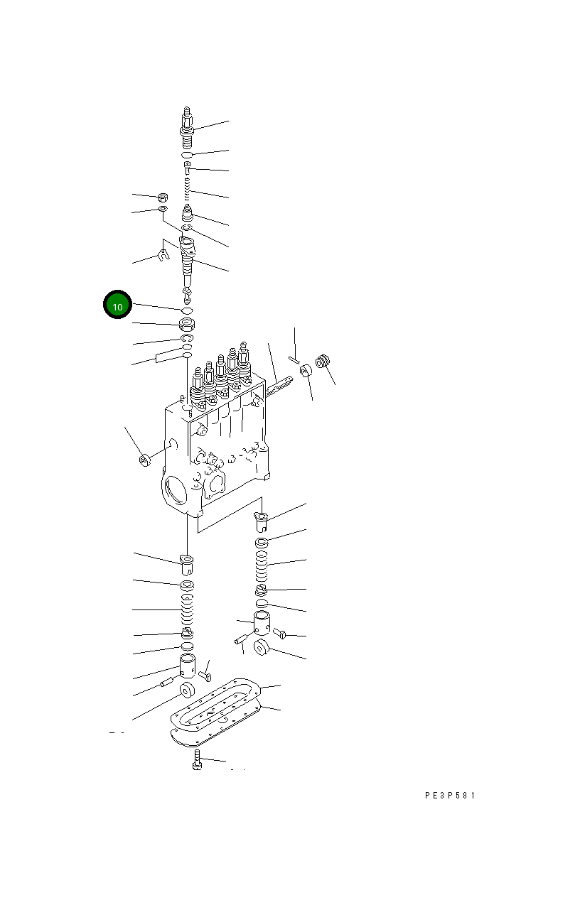 Кольцо уплотнительное (O-Ring) DK139727-0100 Komatsu