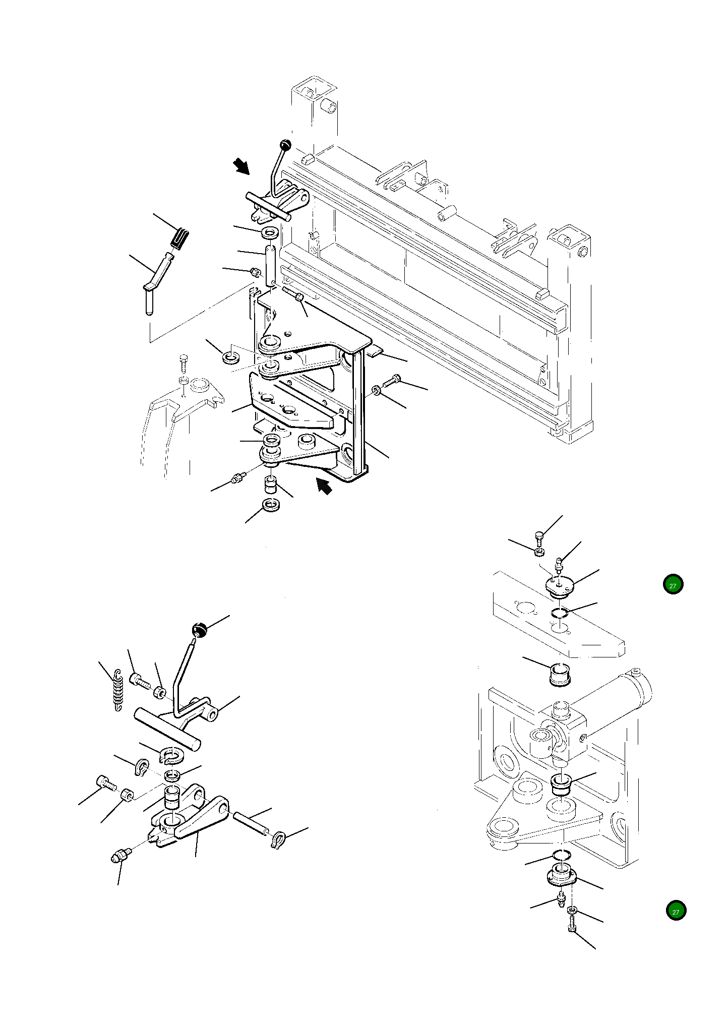 Крышка 500012363 Komatsu