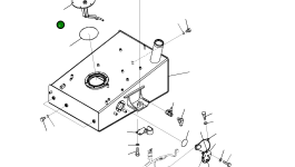 Крышка 23H-04-11131 Komatsu