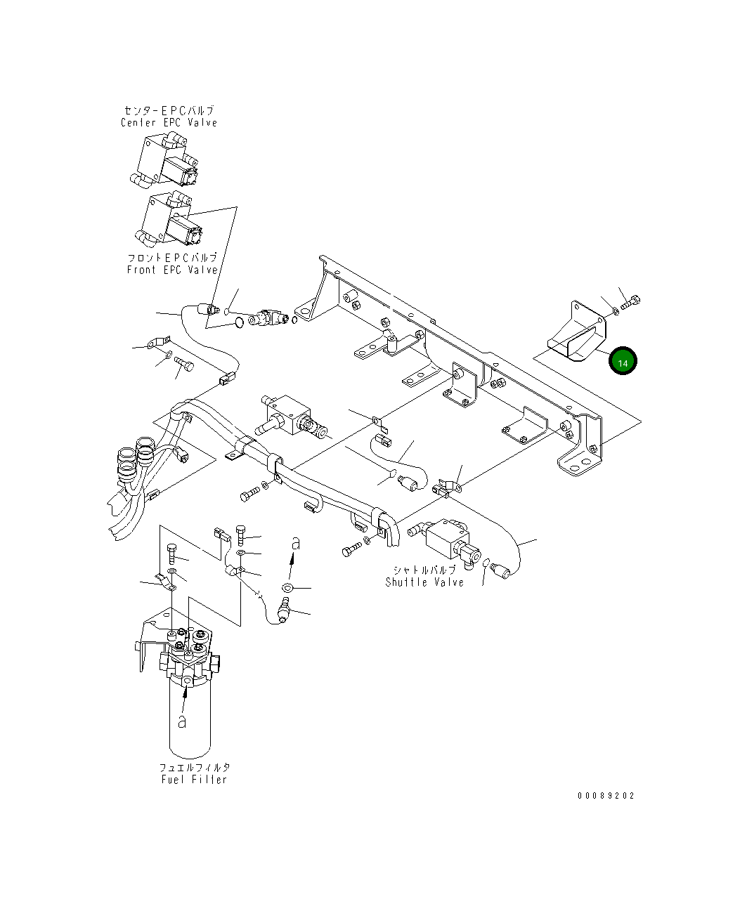 Крышка 56E-43-27370  Komatsu