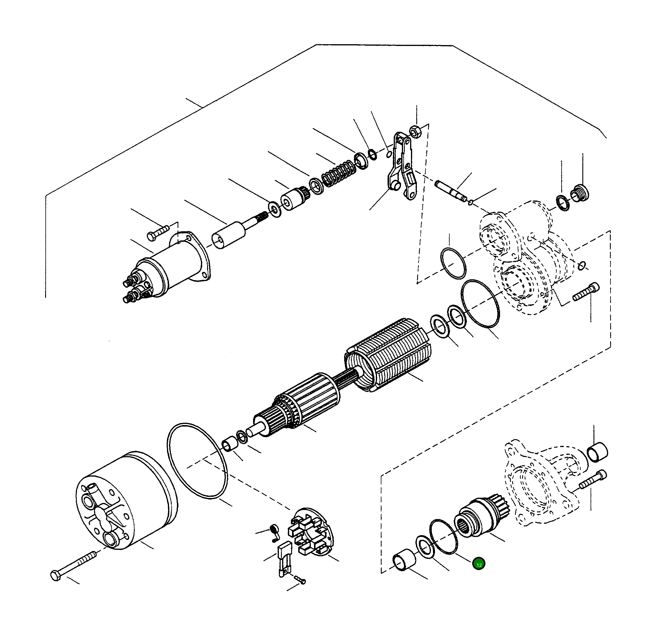Кольцо уплотнительное (O-Ring) 419-813-HP12 Komatsu