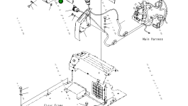 Крышка 2A5-53-11651  Komatsu