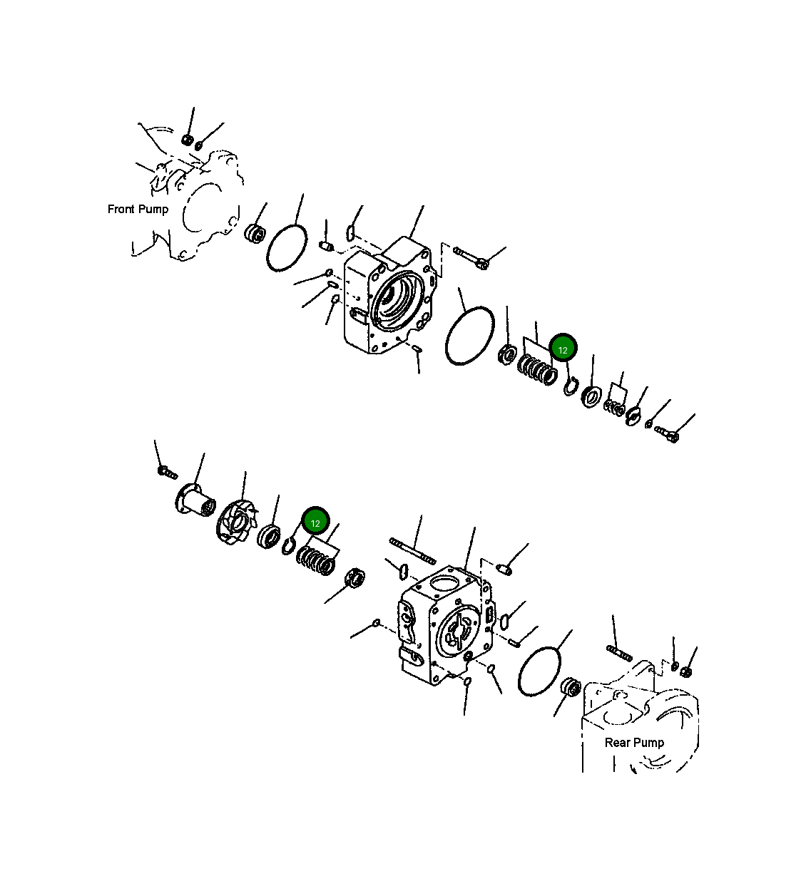 Кольцо 708-25-52830 Komatsu