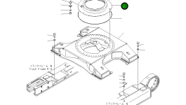 Крышка 209-30-77123 Komatsu