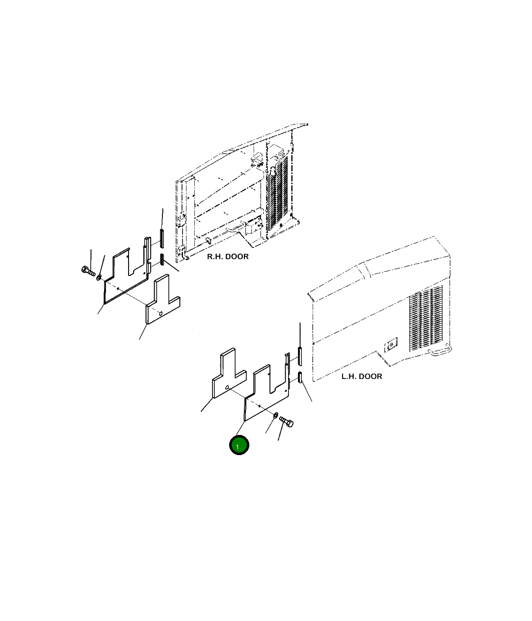 Крышка 423-54-51190 Komatsu