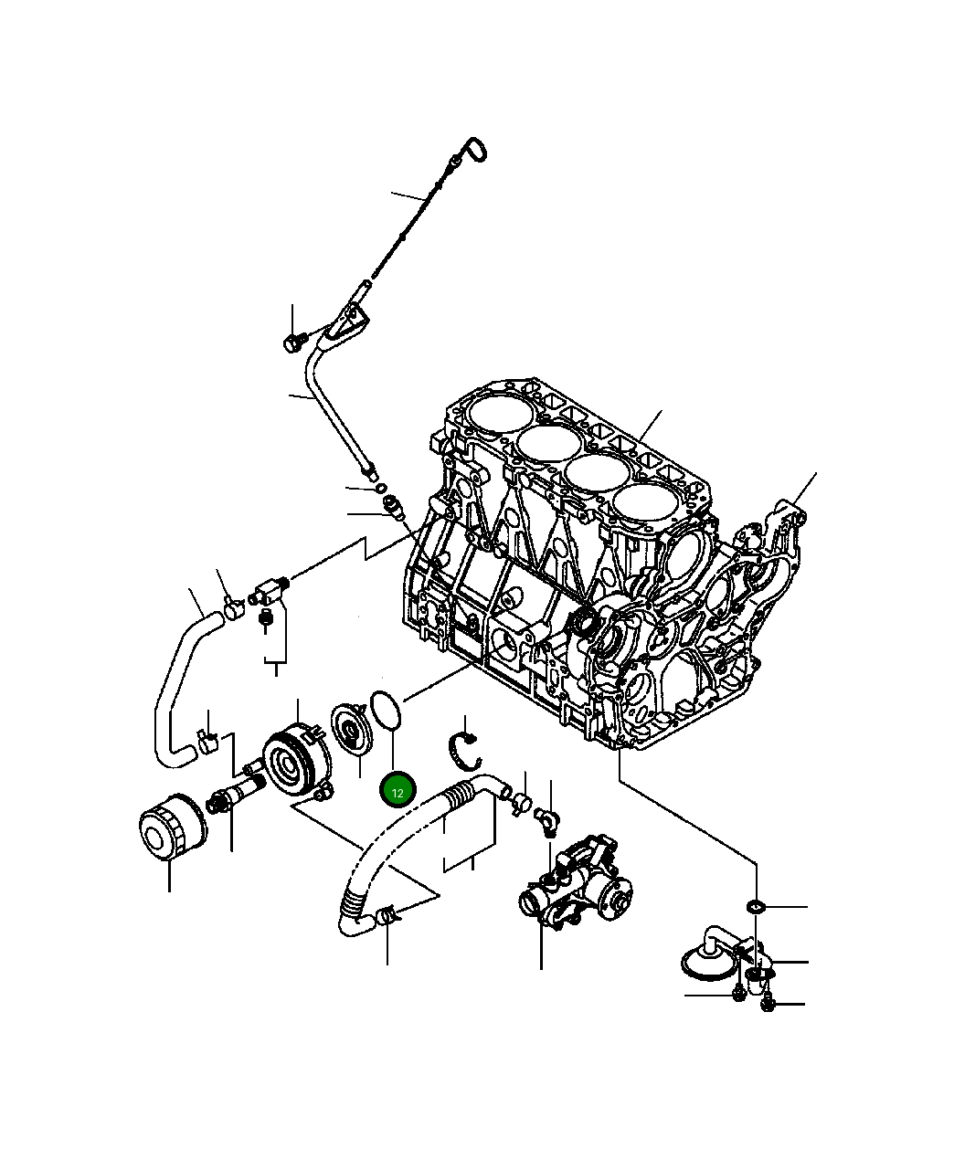 Кольцо уплотнительное (O-Ring) 24321-000600 Komatsu