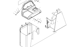 Крышка 423-43-48141 Komatsu