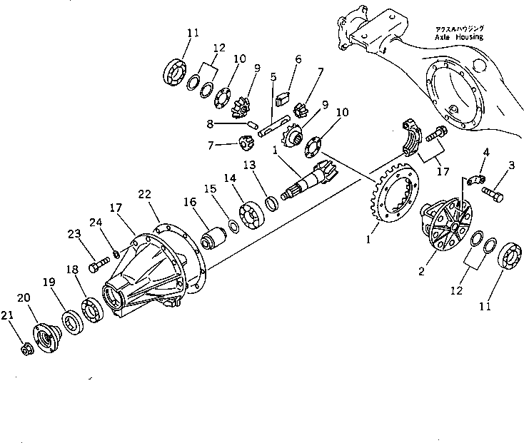 Болт 20L-24-11670  Komatsu