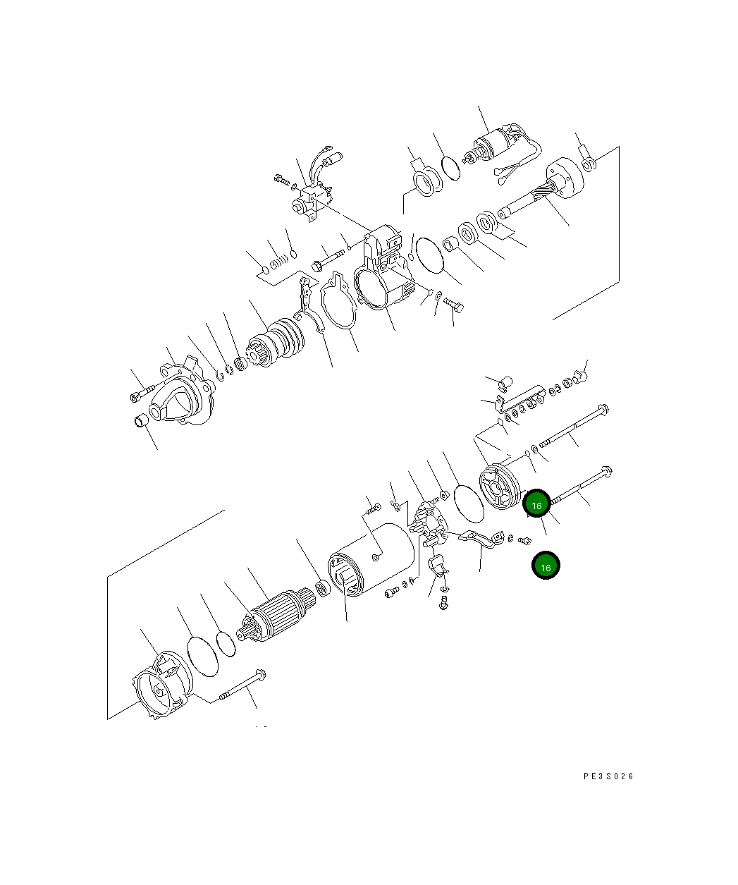 Кольцо уплотнительное (O-Ring) SD6414-042-60  Komatsu