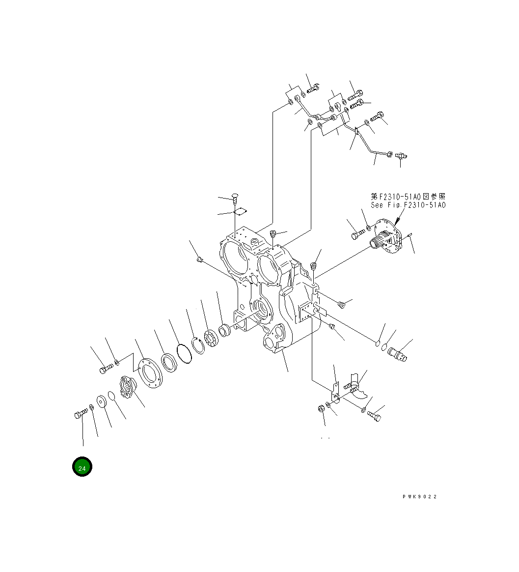 Болт 01050-51670 Komatsu