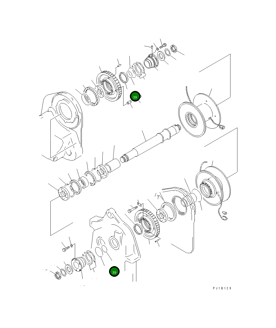 Кольцо уплотнительное (O-Ring) 07000-45110 Komatsu
