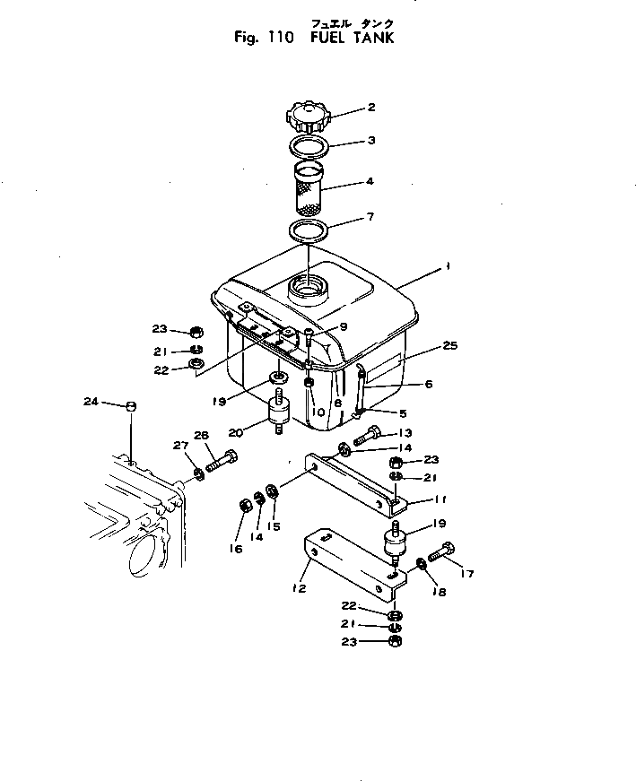 Болт 2691-7-17161 Komatsu