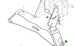 Крышка 395-47-11470 Komatsu
