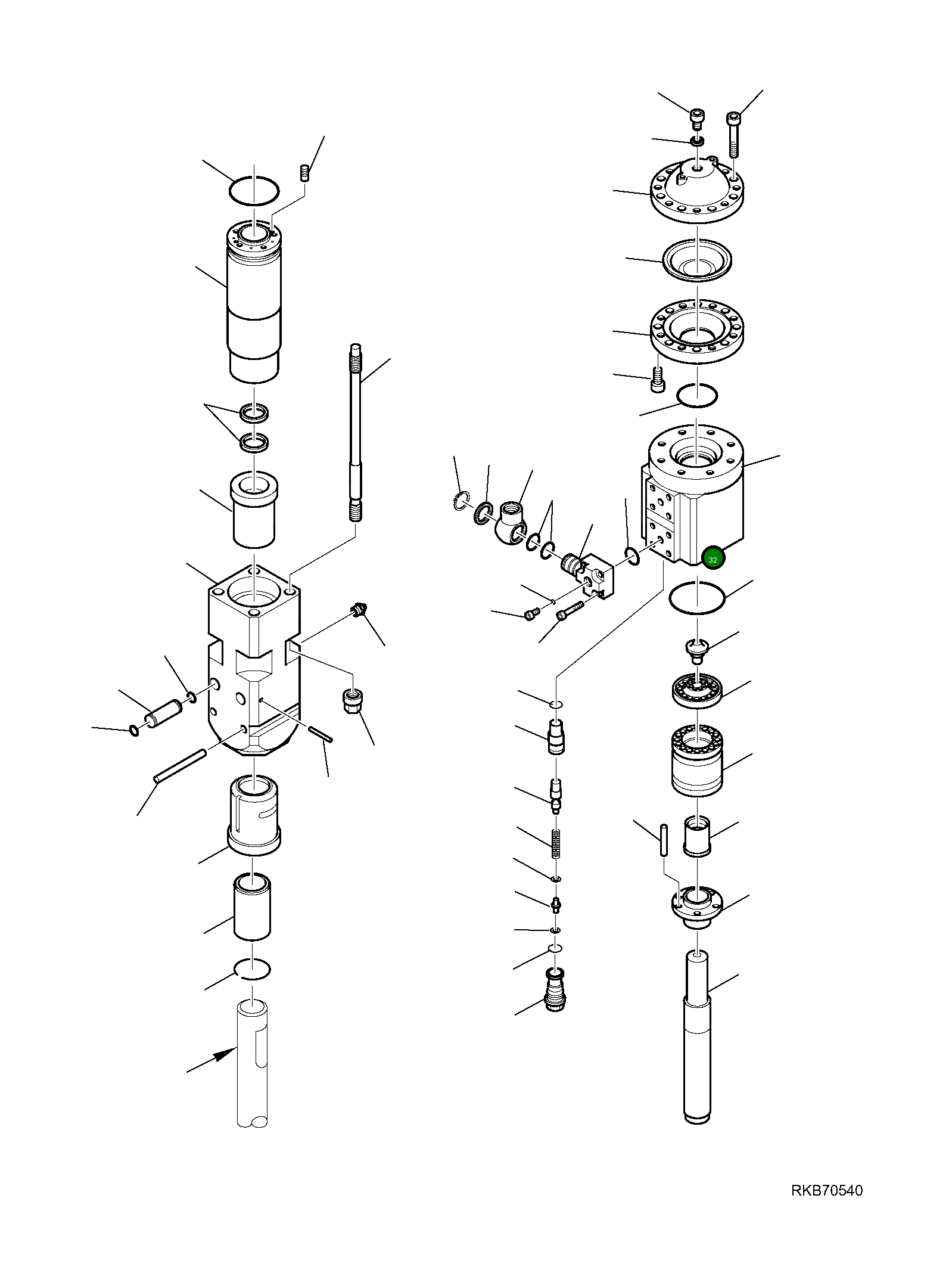 Кольцо уплотнительное (O-Ring) 22E-970-1490 Komatsu