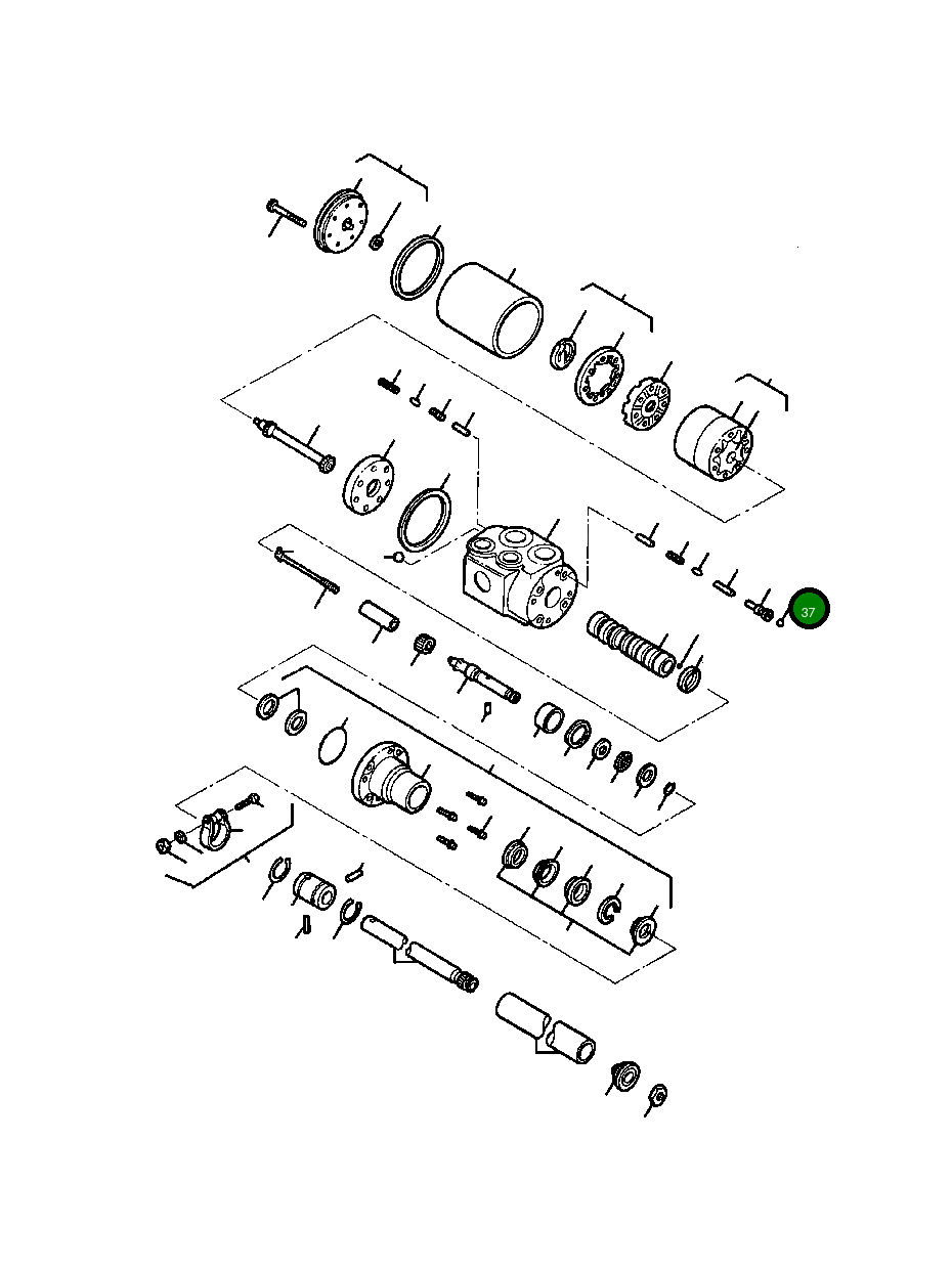 Кольцо уплотнительное (O-Ring) 23 524 R1  Komatsu