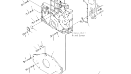 Болт 6212-25-3110 Komatsu