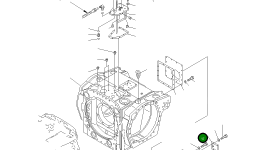 Крышка 19M-06-28460 Komatsu