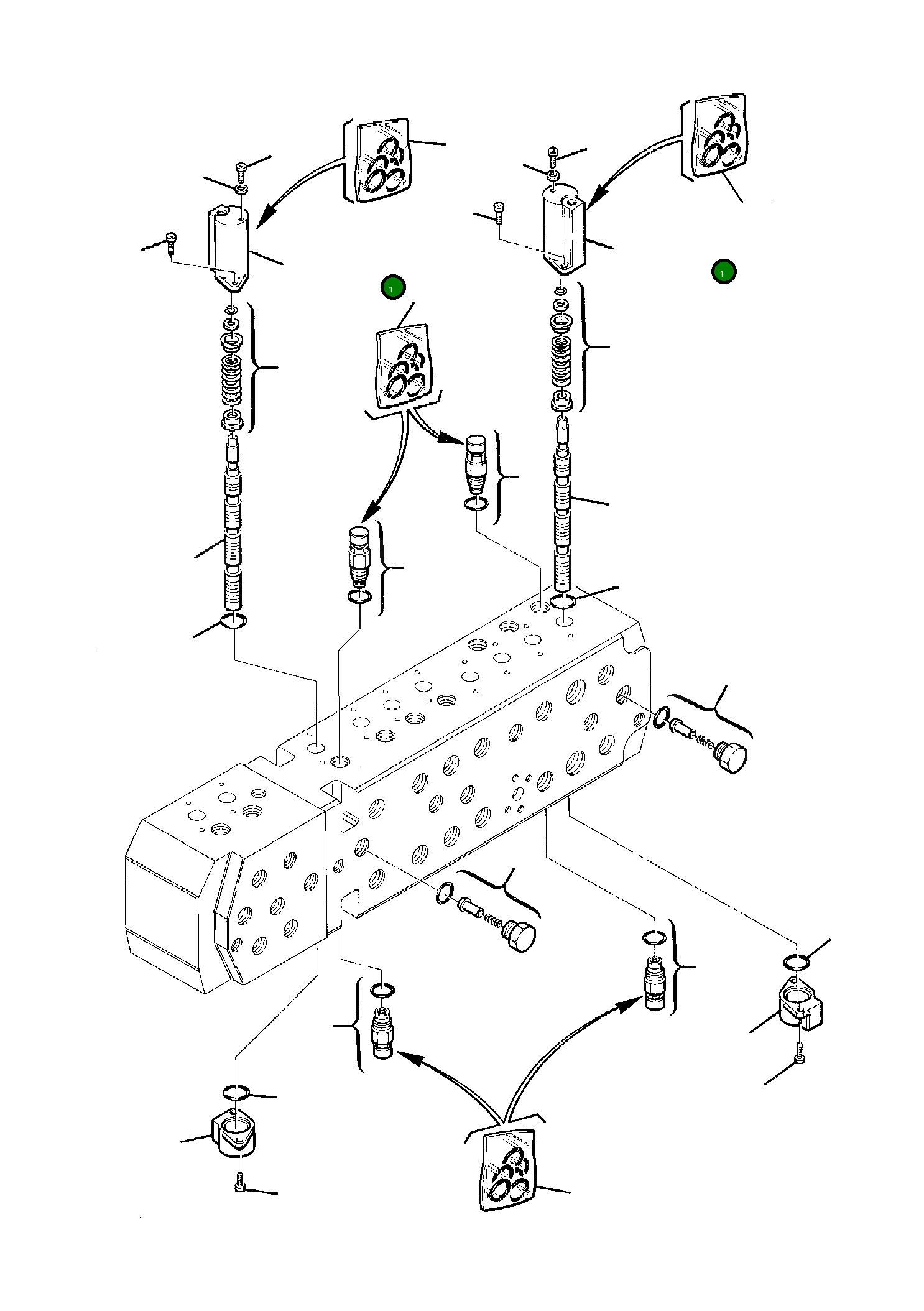 Крышка 21D-64-11180 Komatsu