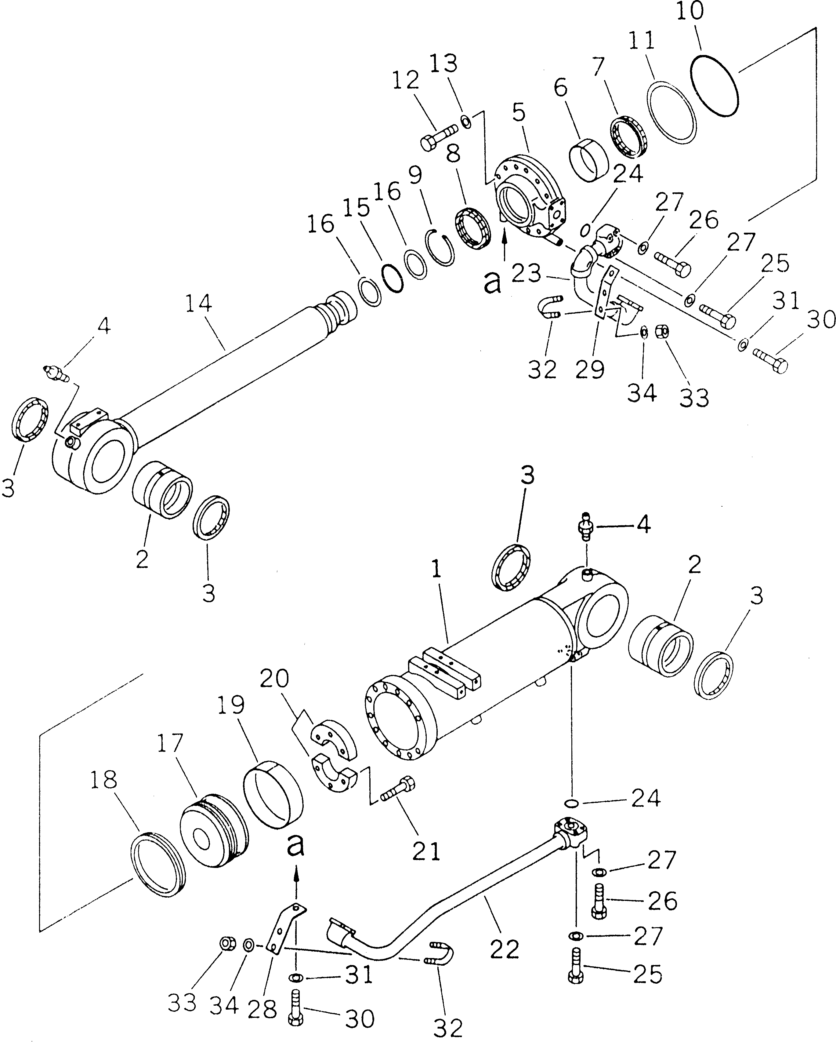 Болт 01011-81865  Komatsu