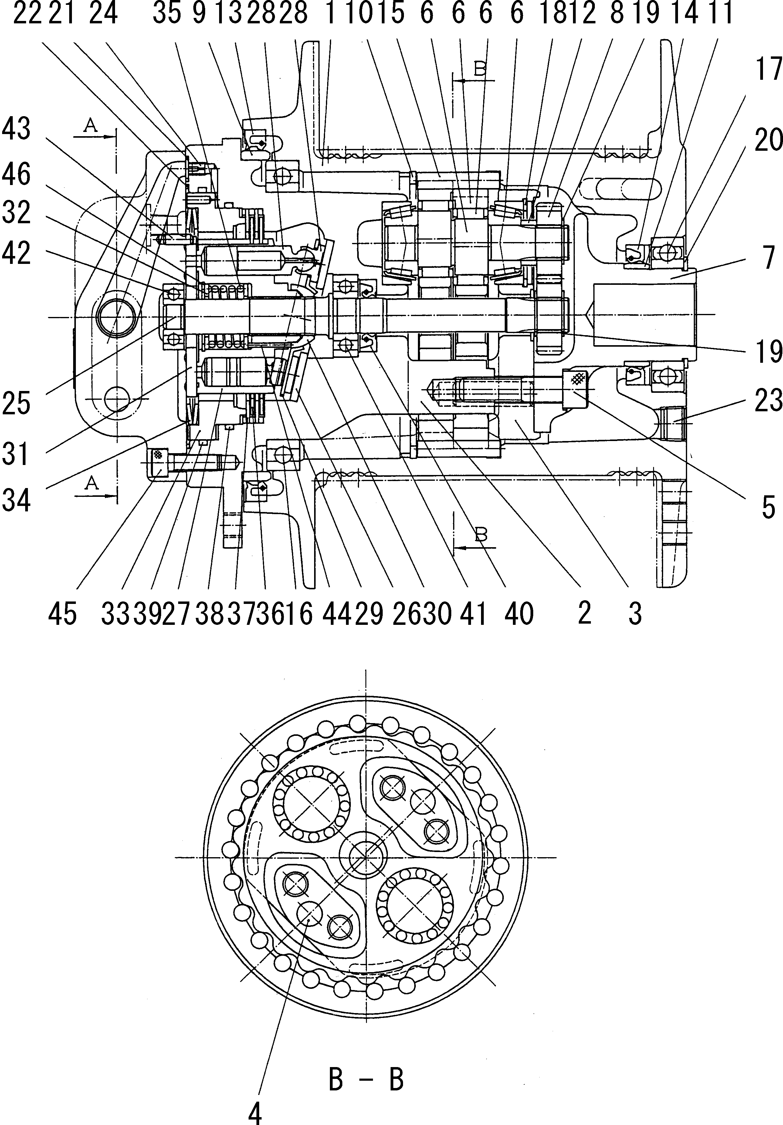 Кольцо уплотнительное (O-Ring) TZS125  Komatsu