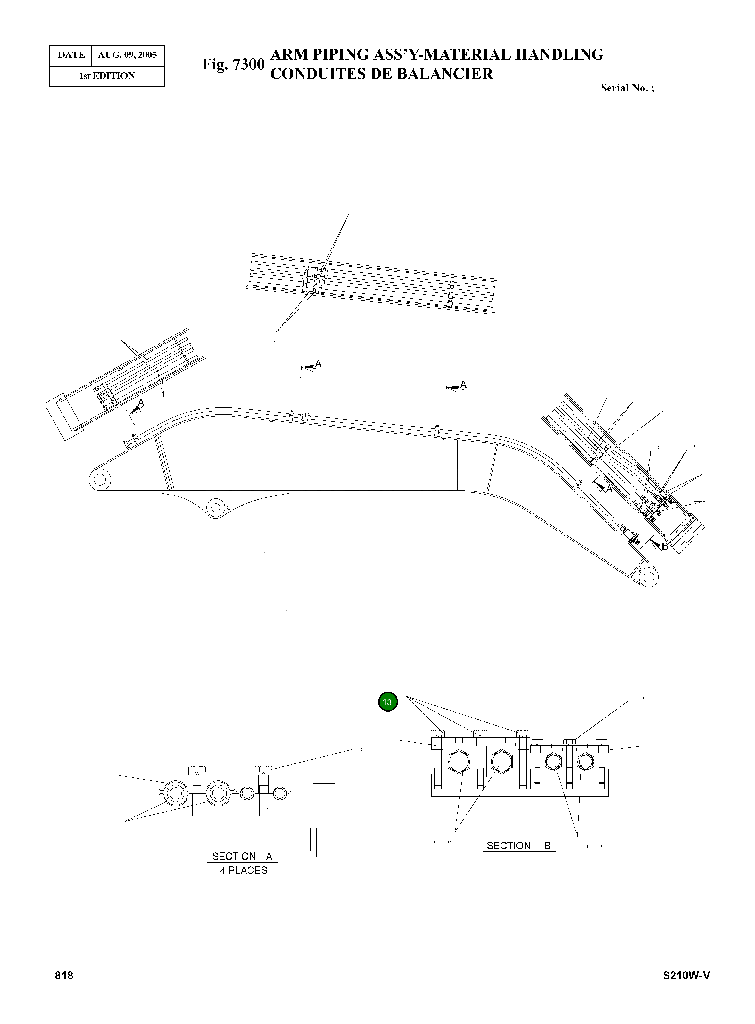 Болт S0561463  Komatsu
