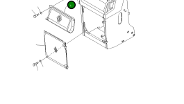 Крышка 11Y-54-12610 Komatsu