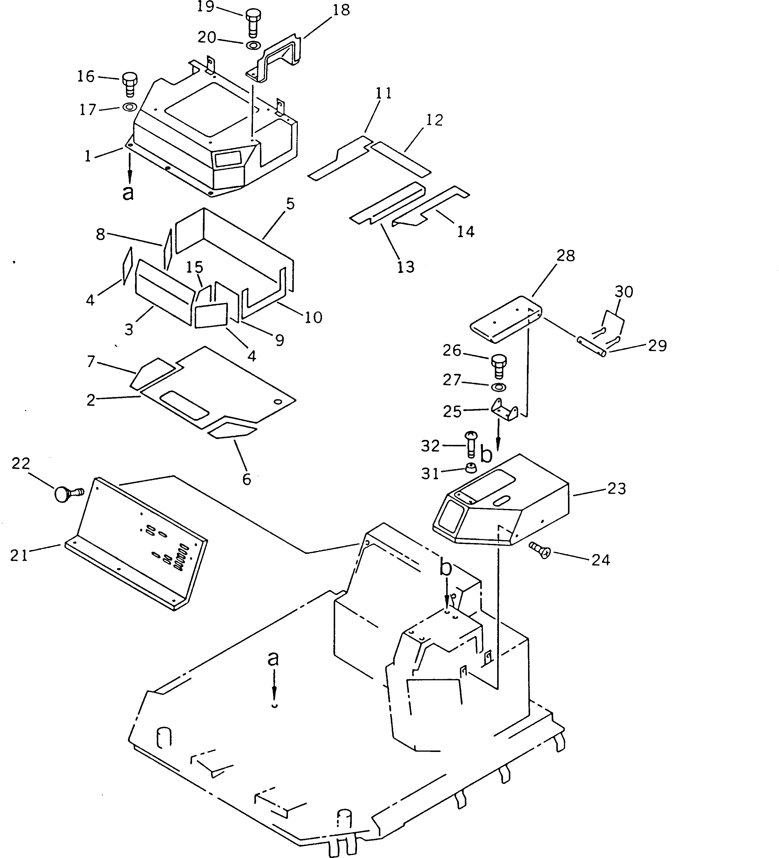 Болт 01010-50120  Komatsu
