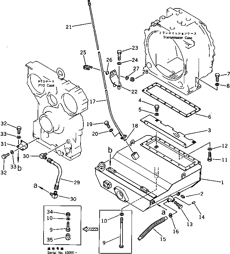 Болт 198-49-35130  Komatsu