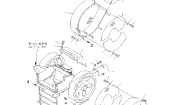Крышка 8206-54-3370 Komatsu