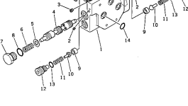 Кольцо 20N-60-31820 Komatsu
