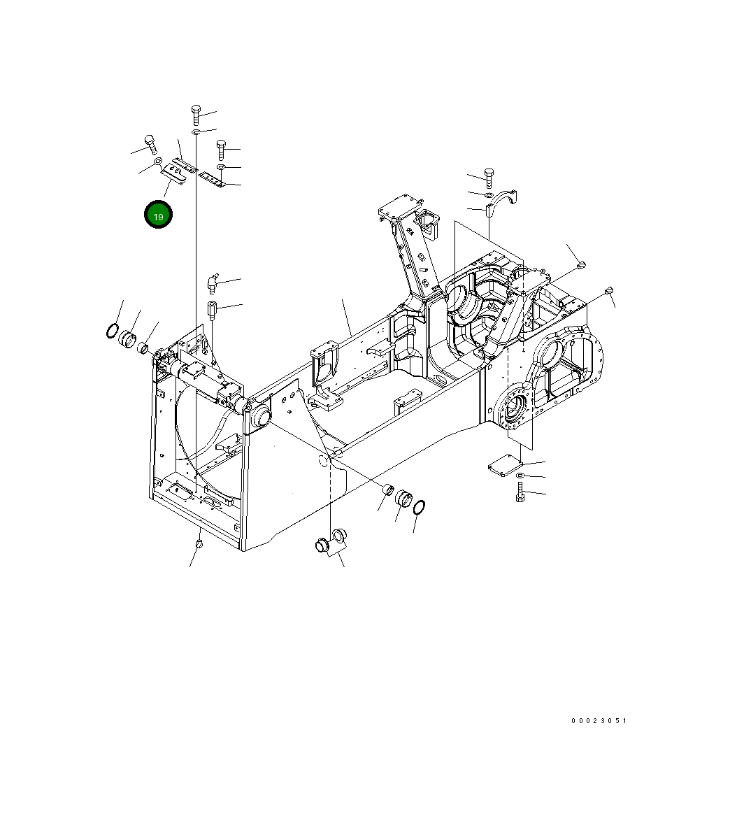 Крышка 154-54-78580 Komatsu