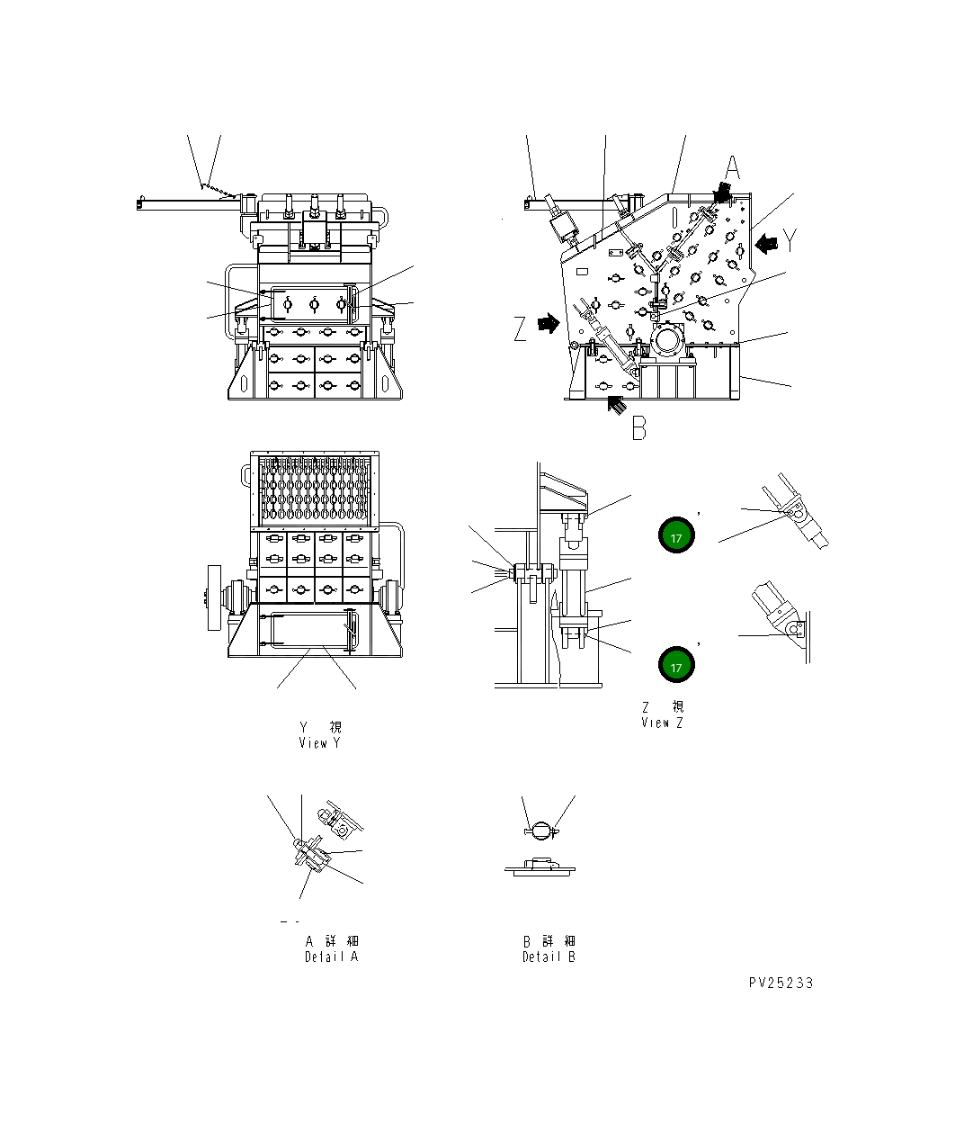 Болт KHK-0539506 Komatsu