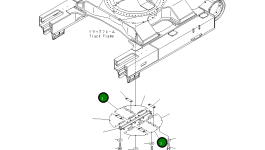 Крышка 21N-30-31431 Komatsu