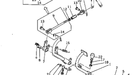 Болт YM172730-11210 Komatsu