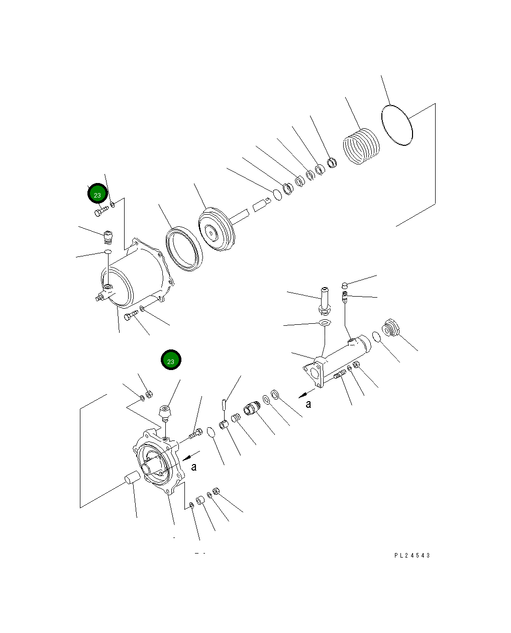 Болт 01016-51016 Komatsu