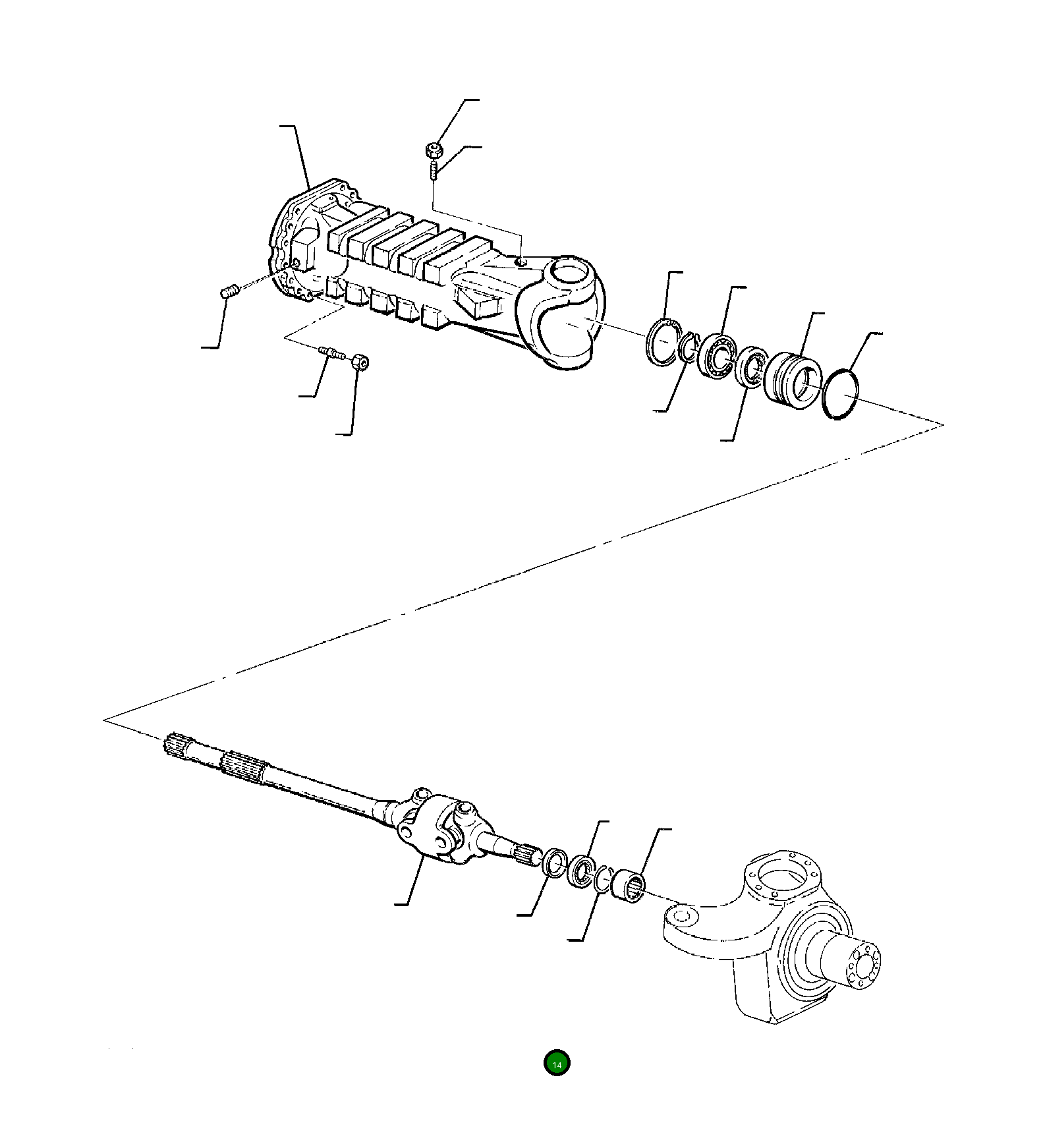Кольцо HU7046701 Komatsu