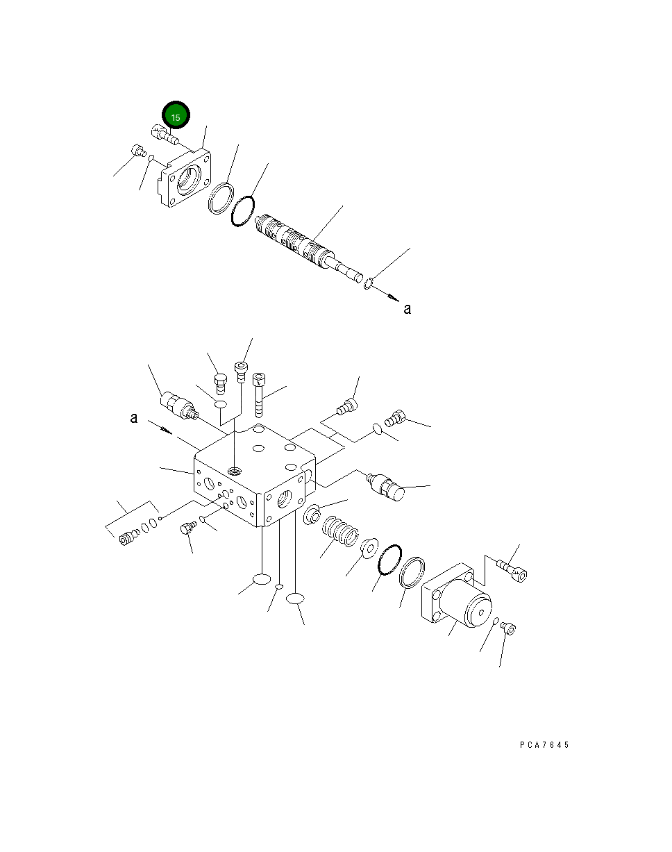 Болт 20G-60-K3050  Komatsu