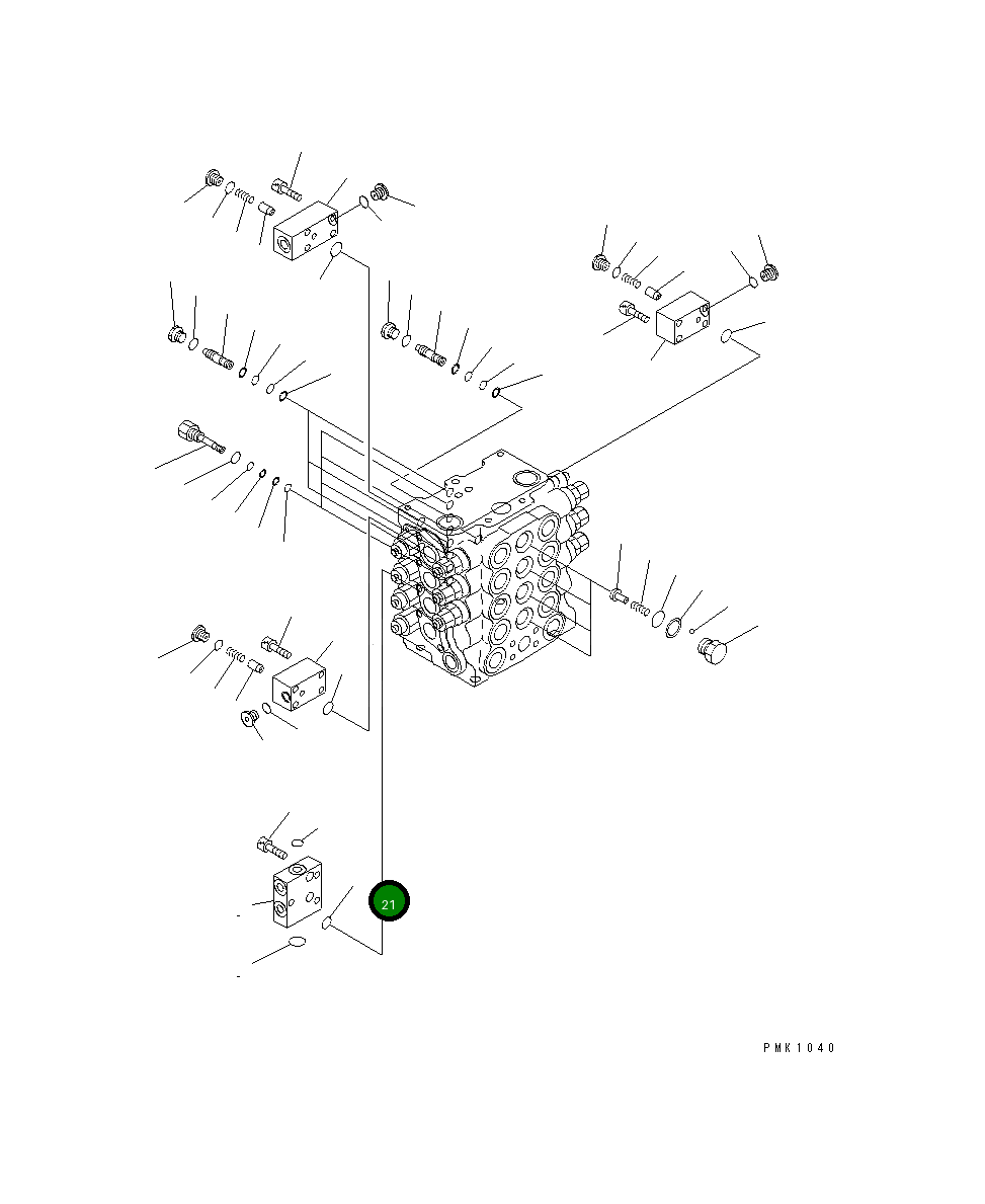 Кольцо уплотнительное (O-Ring) TM8202-007 Komatsu