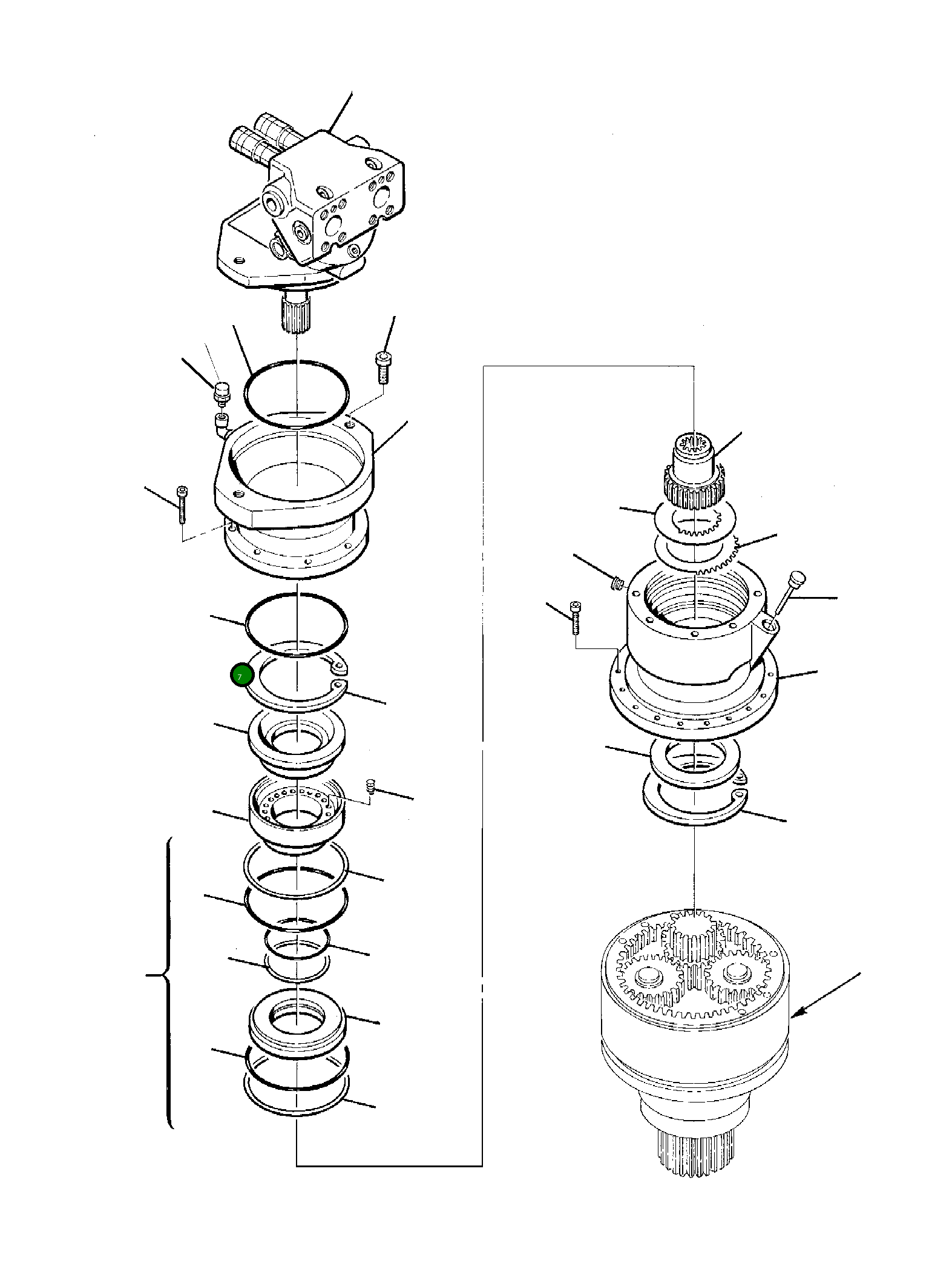 Кольцо уплотнительное (O-Ring) 21D-09-69420  Komatsu
