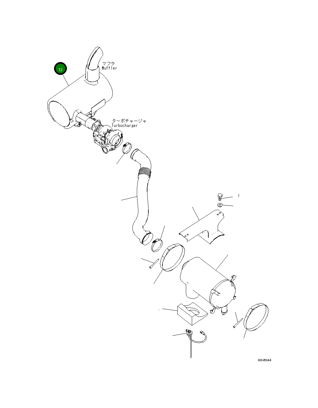 Крышка 20Y-01-41260 Komatsu
