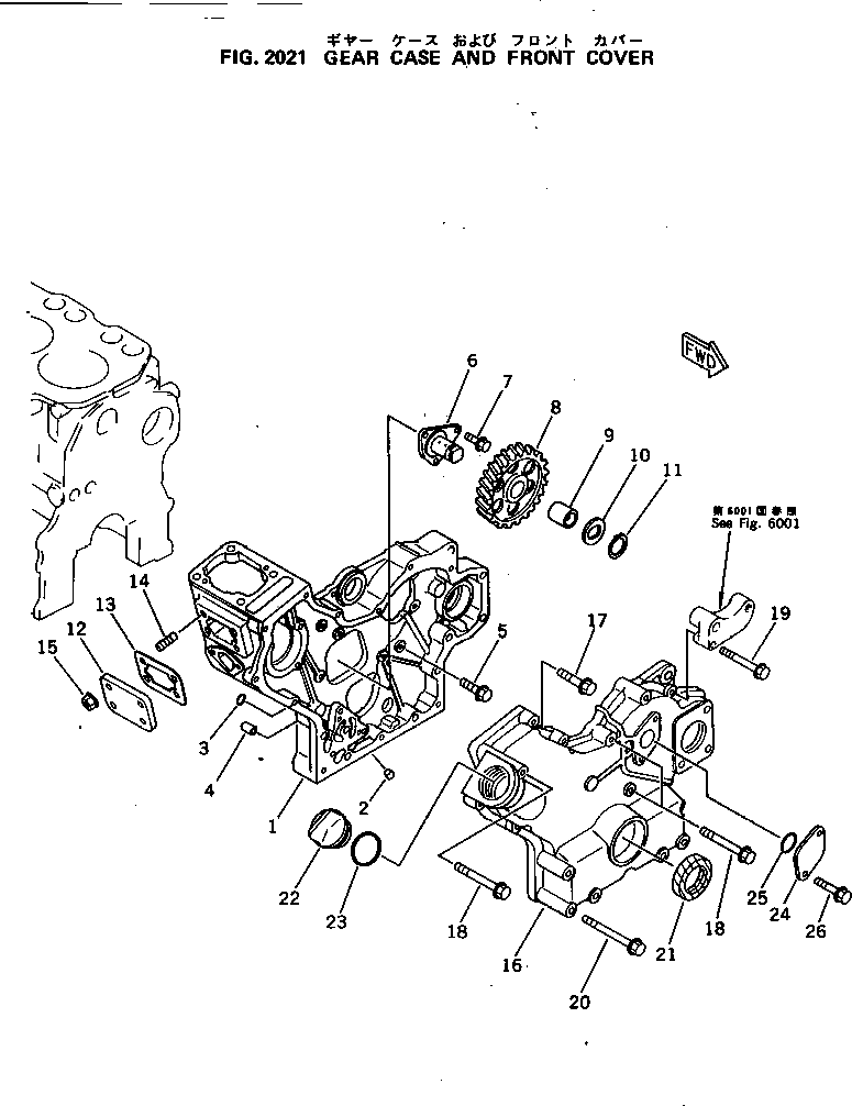 Болт YM26106-060802  Komatsu