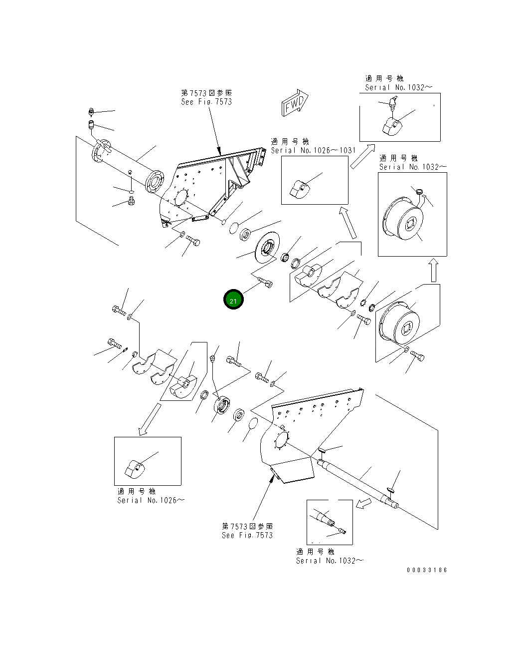 Болт 01252-61060 Komatsu