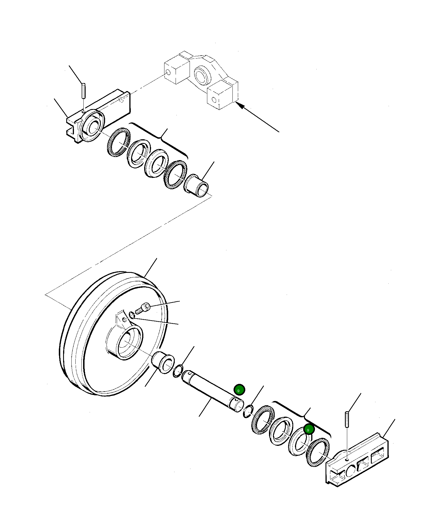 Кольцо уплотнительное (O-Ring) 22E-30-11290 Komatsu