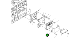 Крышка 6261-81-9830 Komatsu