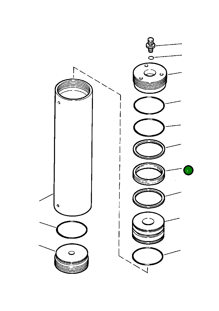 Кольцо уплотнительное (O-Ring) 419-43-A1060 Komatsu